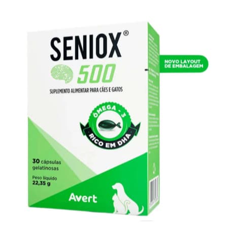 Seniox 500mg com 30 Cápsulas avert