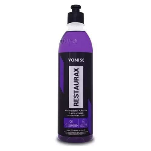 REVITALIZADOR DE PLÁSTICOS PROTEÇÃO E BRILHO RESTAURAX VONIXX 500ml