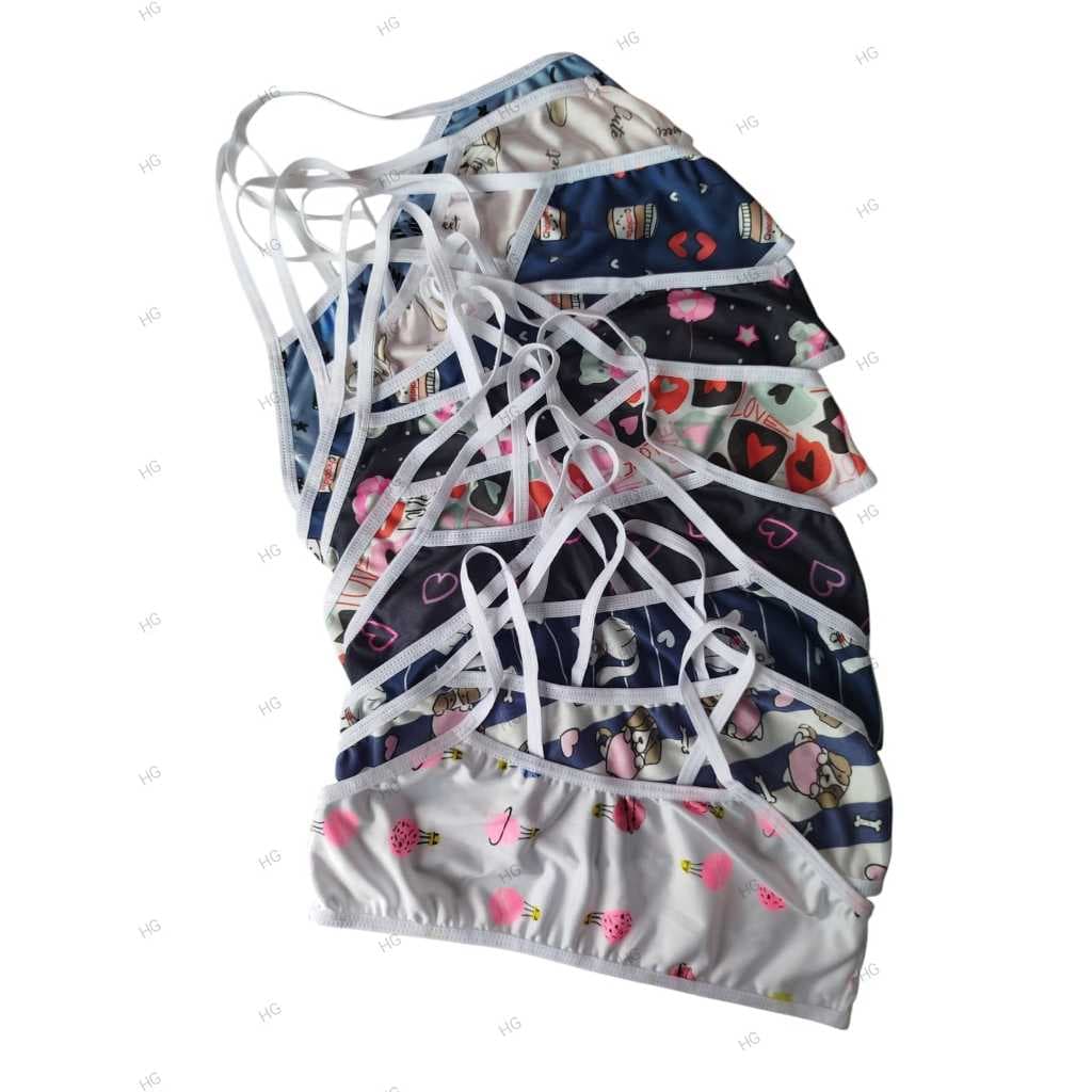 kit 8 TOP juvenil infantil ESTAMPADO menina moça confortável microfibra