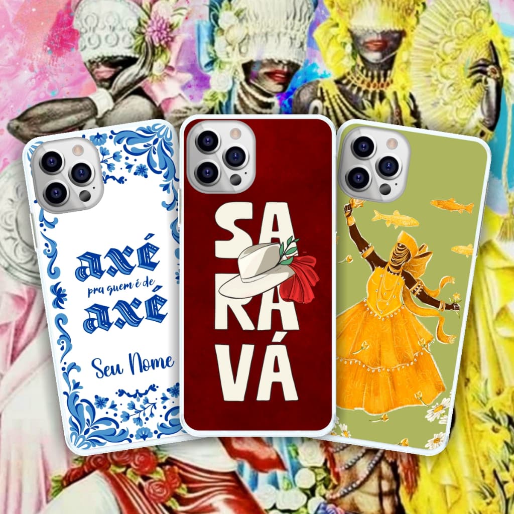 Capa de Celular Raízes do Brasil brasileiro Personalizada Capinha de Celular