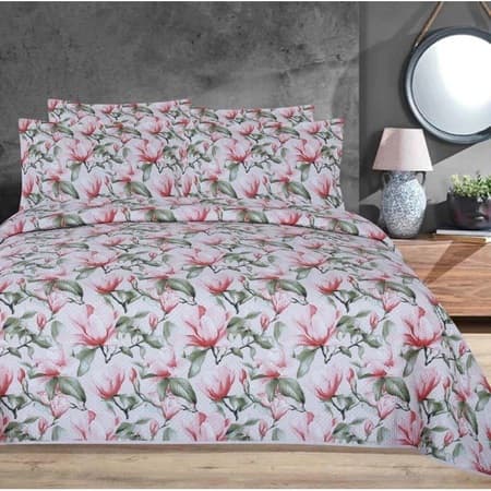Cobre Leito  Queen Colcha Dupla Face 1 Peças estampado lindo