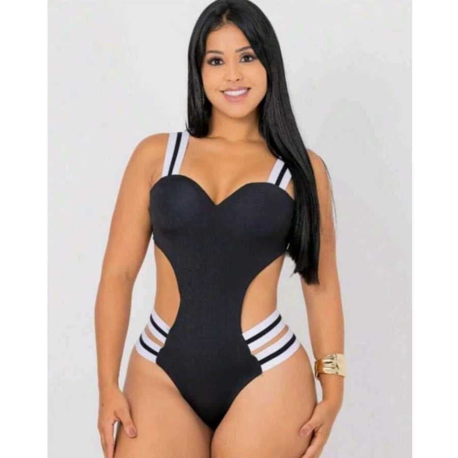 Maiô feminino Moda Praia Duas Tiras