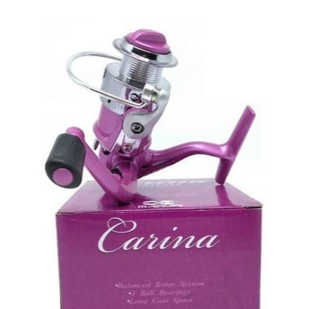 Molinete CARINA ROSA 3 Rolamentos (Varios Tamanhos)