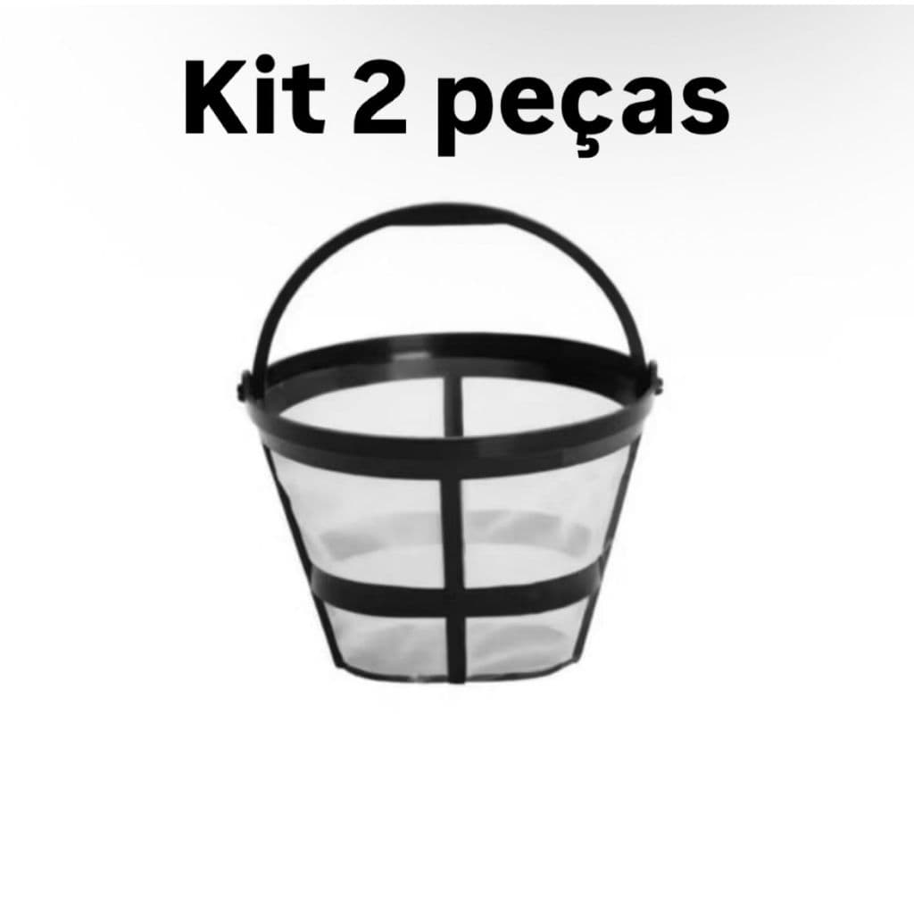 Kit 2 Filtros De Cafeteira 102 Pequeno Britania Cp15 Arno Perfecta Pratic 17
