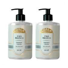 Kit 2 Sabonete Líquido Coala Chá Branco 500ml
