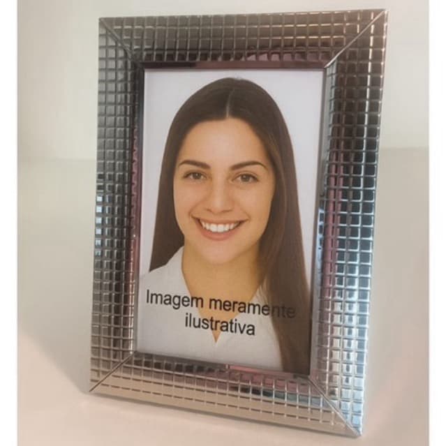 Porta Retrato Metal 10x15 Inox / Rose Gold