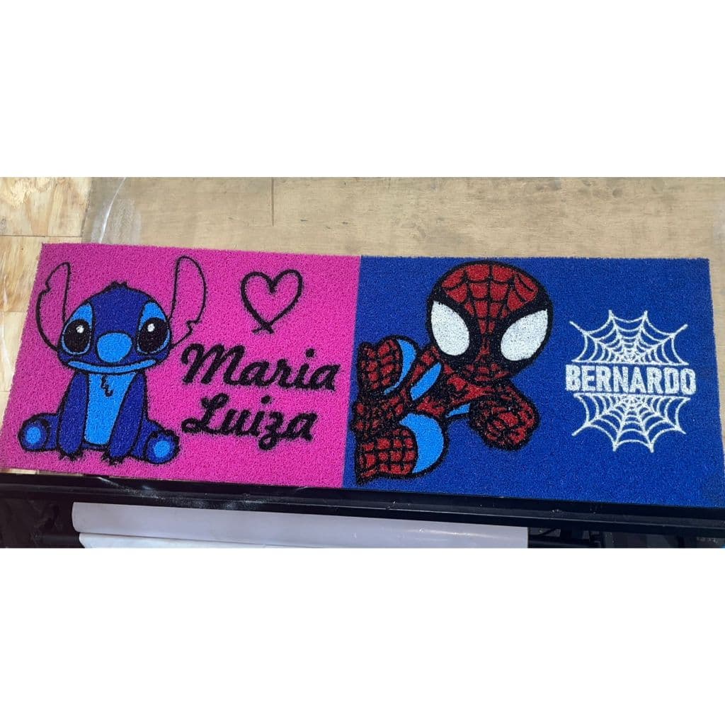 Capacho Personalizado Infantil Linha Kapazi Gold – 70x50cm  | Qualidade Premium e Estilo Exclusivo