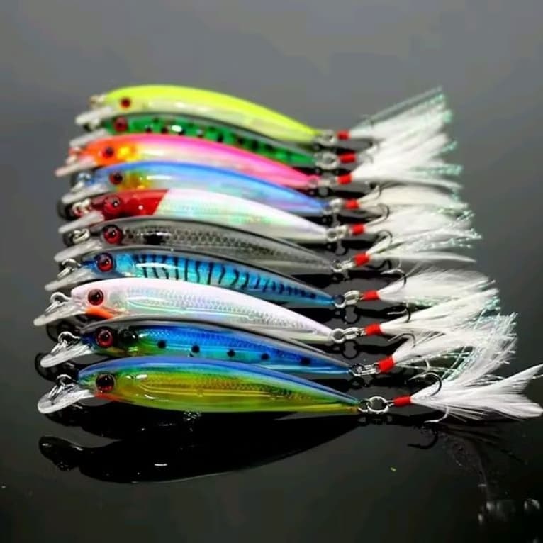 Isca Artificial Meia-Água 9cm / 7gr (Similar a X-Rap Rapala) Várias Cores