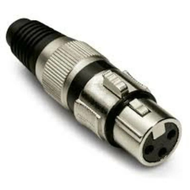 Kit 5pcs Conector xlr macho e femea