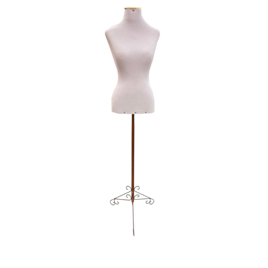 Busto Forrado Com Pedestal Retrô