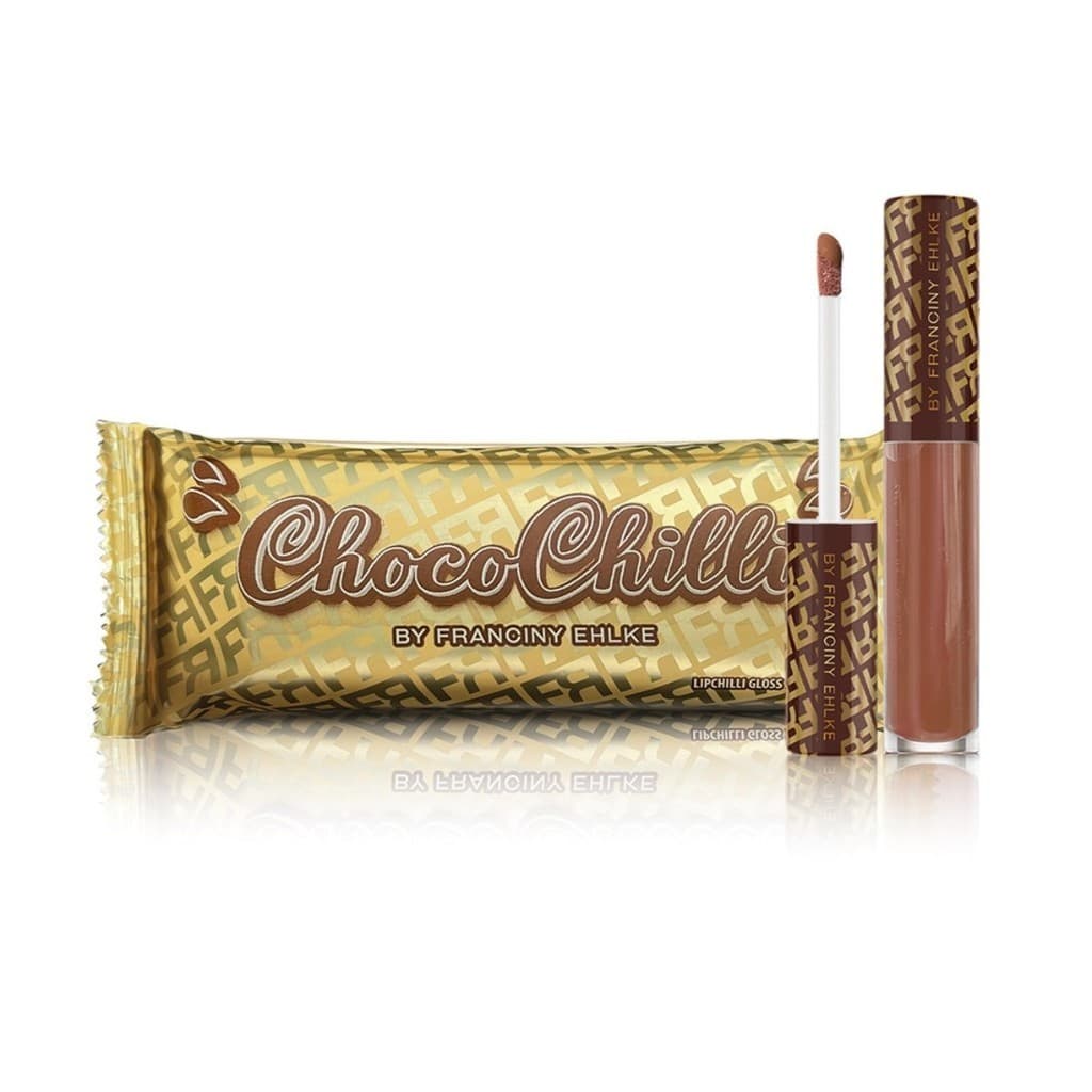 Gloss Labial ChocoChilli By franciny Ehlke Brilho Intenso Aroma de Chocolate ORIGINAL