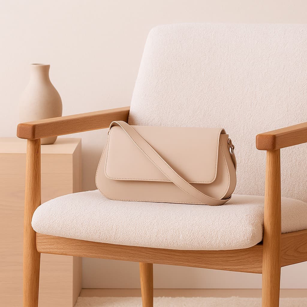 BOLSA FEMININA ESTILO BAGUETE ALÇA OMBRO CHARMOSA