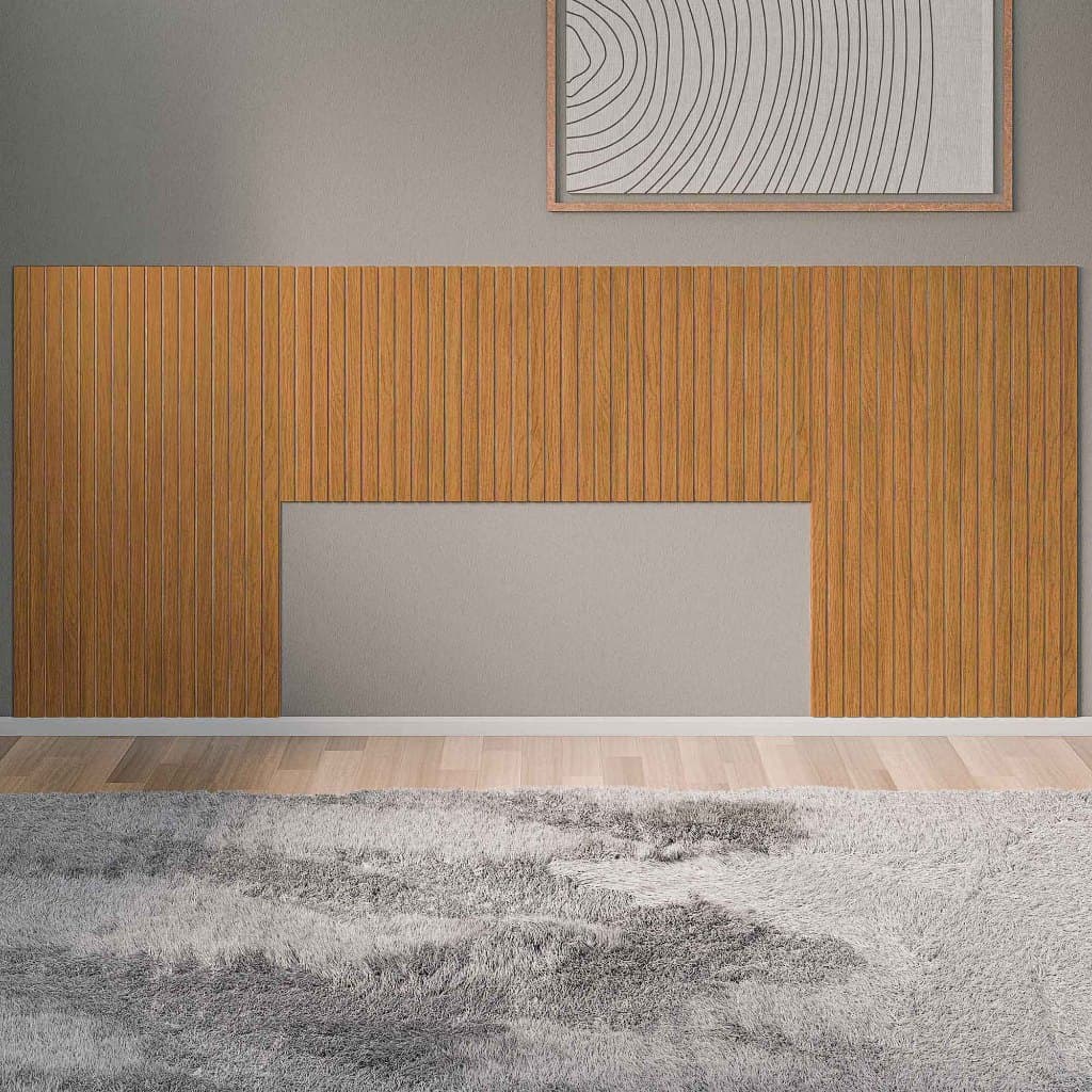 Cabeceira Painel Ripado – Toque sofisticado para transformar seu quarto em minutos