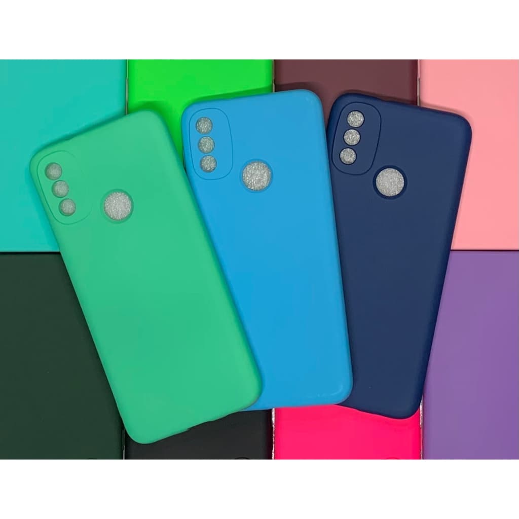 Capa para Motorola Moto E20 /  Capa + Pelicula 3D ou So 1 Capinha Aveludada Case