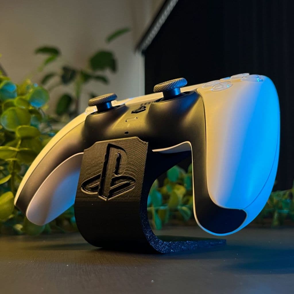 Suporte resistente para controle Ps5 Ps4 Ps3 com logo da Playstation