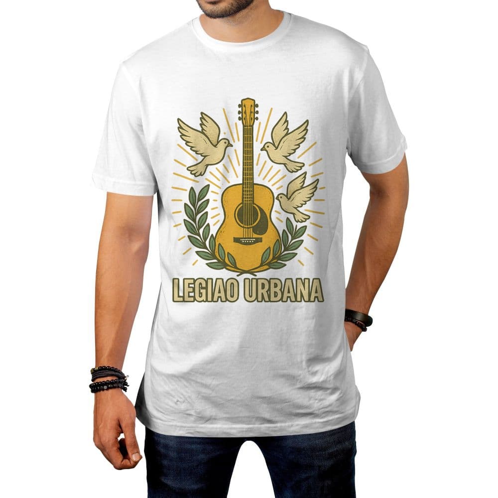 Camiseta Legião Urbana Unissex – Rock Nacional | Estampa Estilizada | Adulto, Infantil e Plus Size