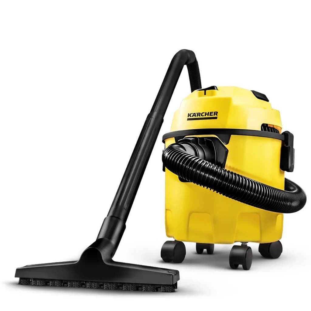 Aspirador de Pó e Água 3 em 1 Kärcher 1500W WDL 1 Amarelo 220V JS