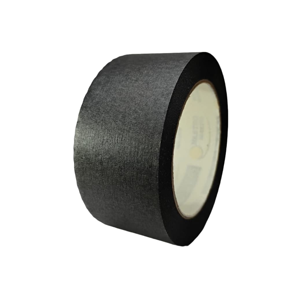 1 Fita Crepe Preta Larga 48mm X 50m Alta Fixação Eventos, Decoração, Festas