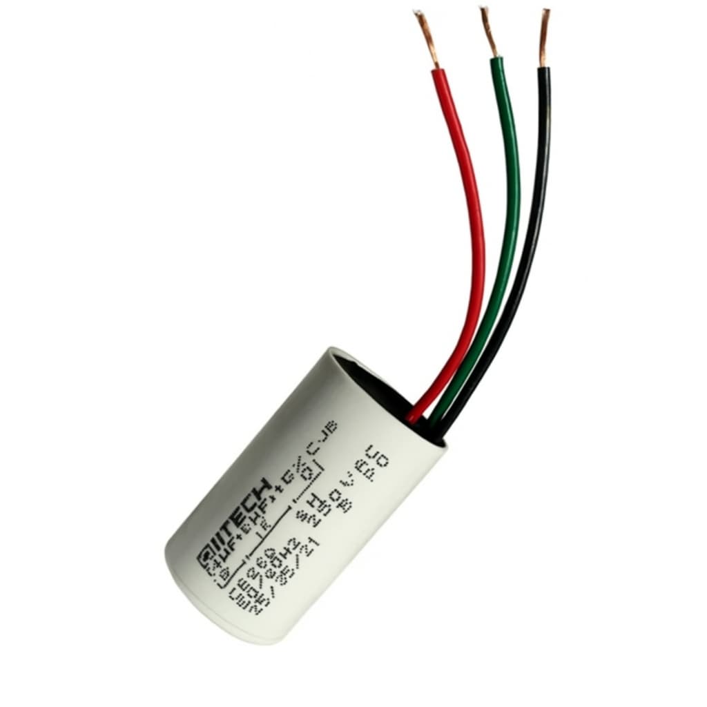 Capacitor 3 Fios Para Ventilador de Teto 4+6µf 250vac 3fios