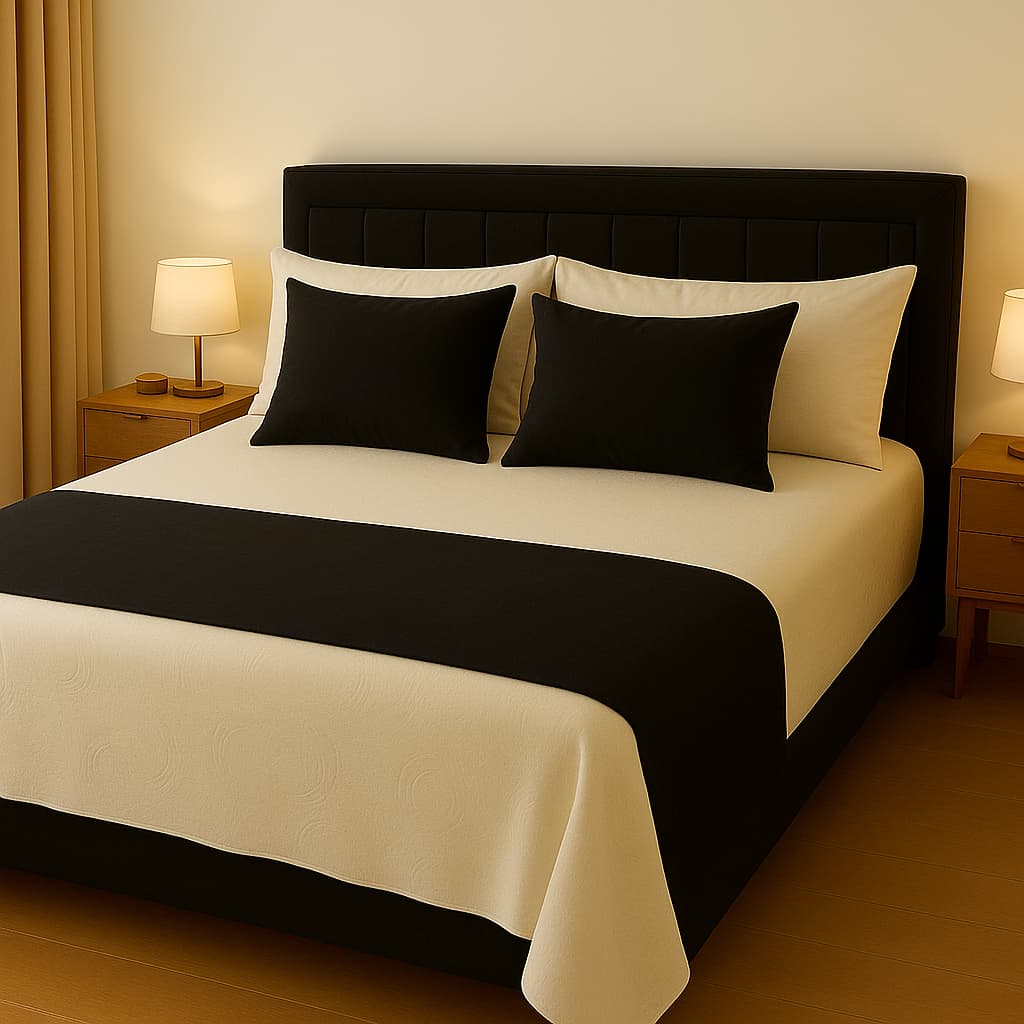 Kit 1 Manta | Peseira King l 02 Capas de Almofada 40x40 Suede Premium