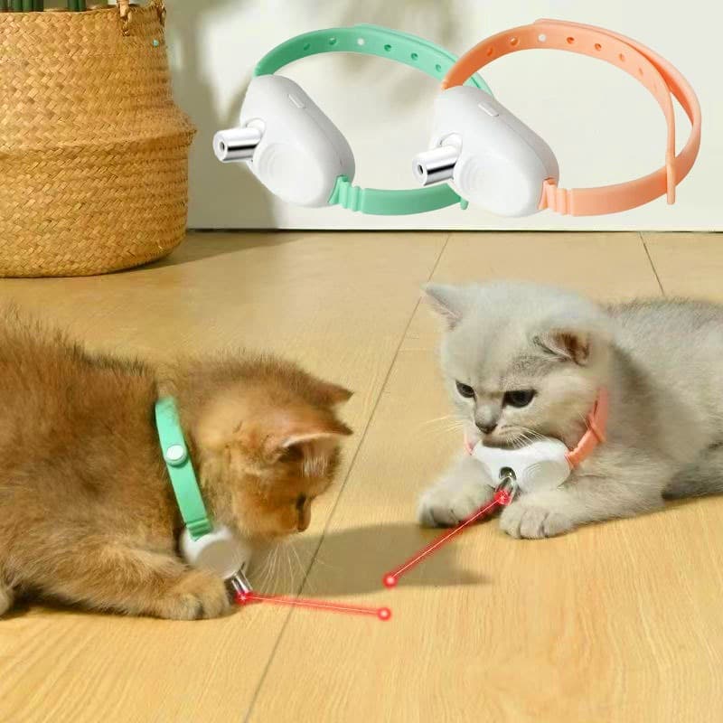 Brinquedo Pets / Coleira De Gato Com laser  / Animais De Estimação