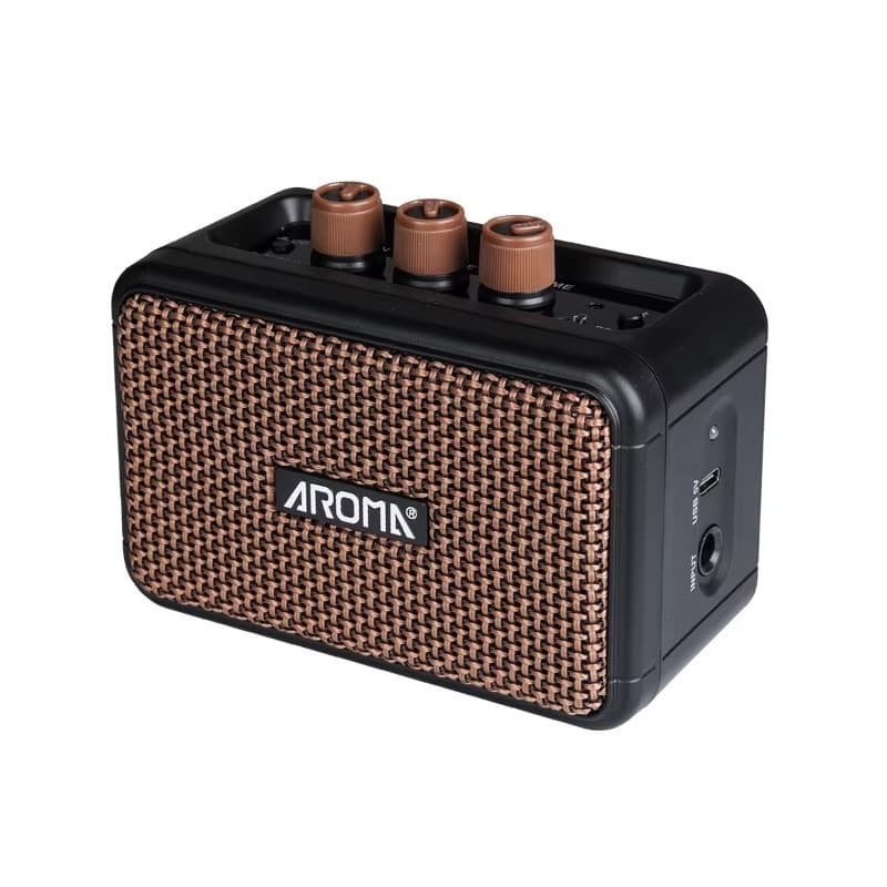Mini Amplificador de Guitarra 5W Amplificador de Guitarra Eléctrica Pequeno Amplificador de Guitarra para Prática com