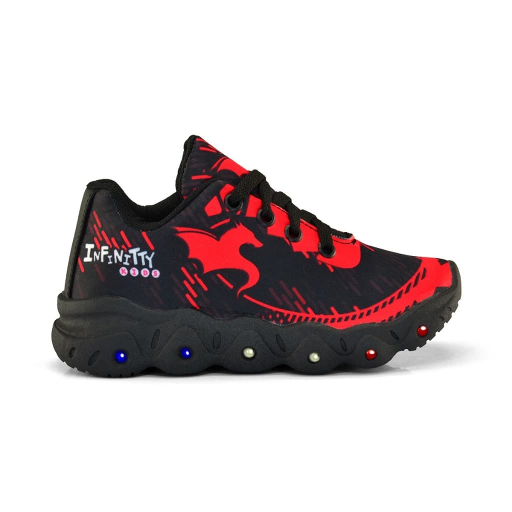 Tenis Infantil Led Masculino Candy