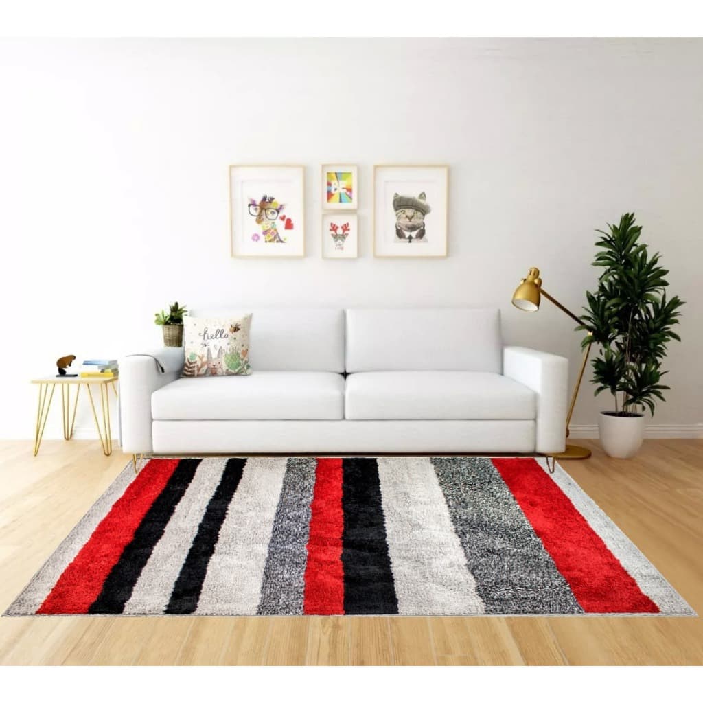 Tapete Apolo 2,00 X 3,00 Quarto Sala Pelo Macio 100% Antiderrapante Promoção