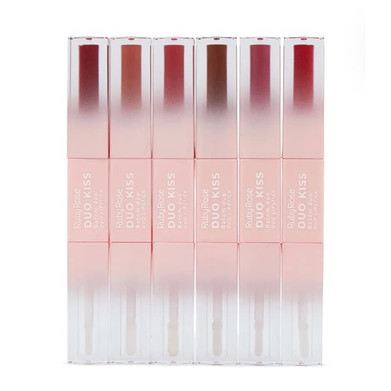 Batom Duo Ruby Rose Duo Kiss