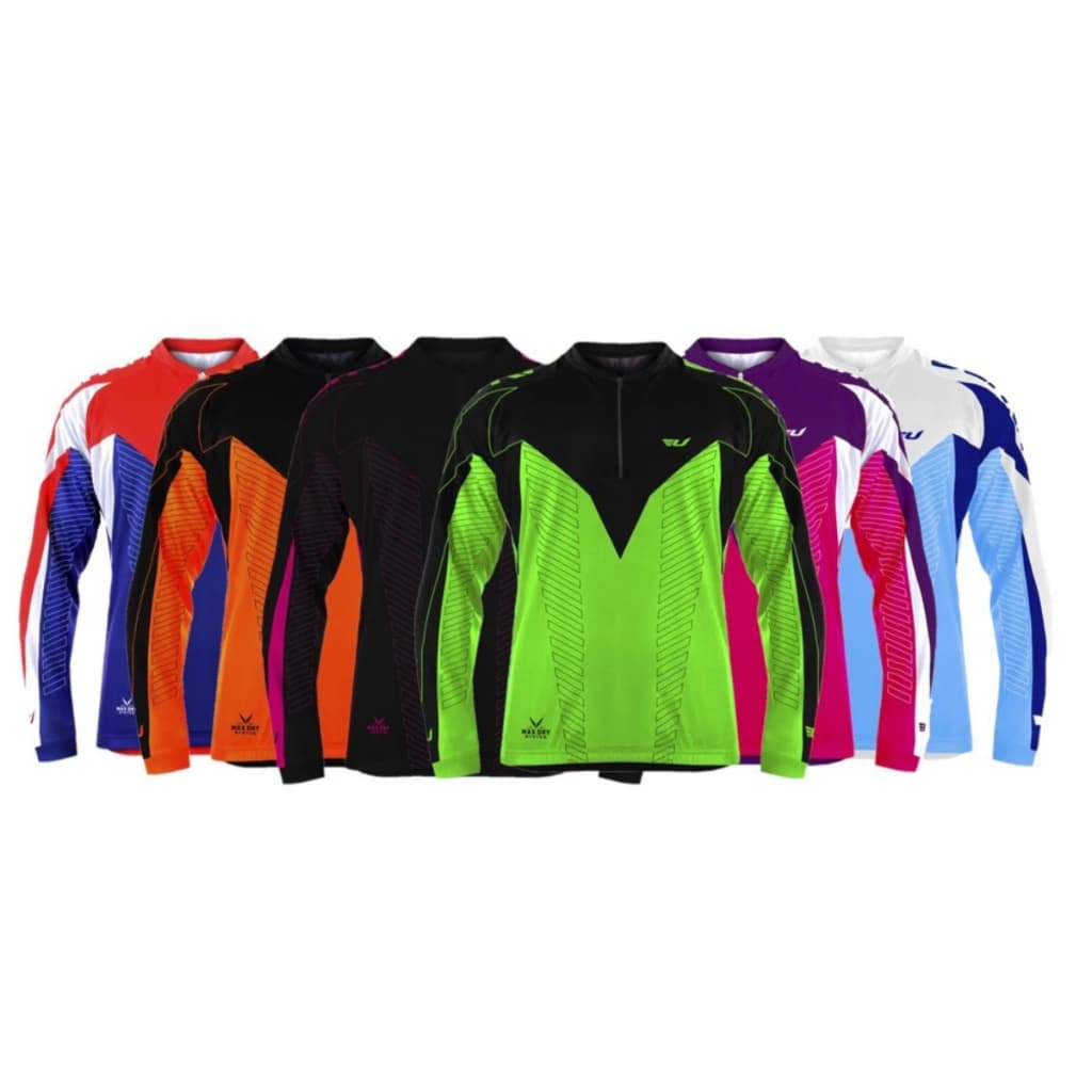 Camiseta De Ciclismo Ultra Bike Manga Longa Bolso Proteção Uv50+ Max Dry Masculino Feminina Ciclista