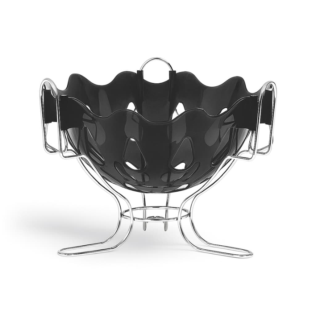 Fruteira Centro De Mesa Cesto De Fruta N308 Preto Pracasa