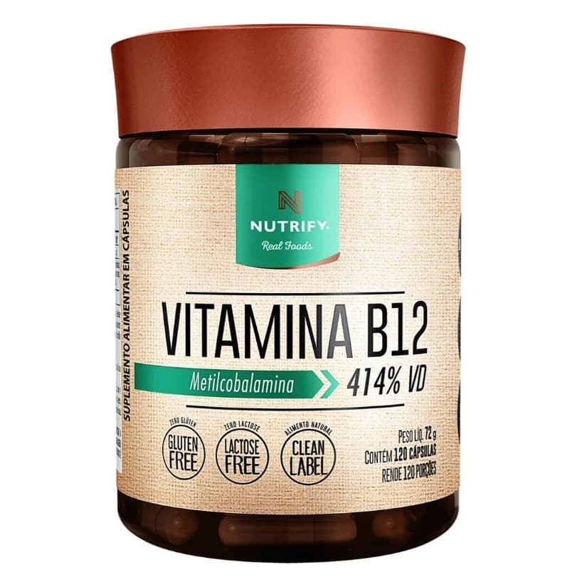 Vitamina B12 - Nutrify 120 Cápsulas