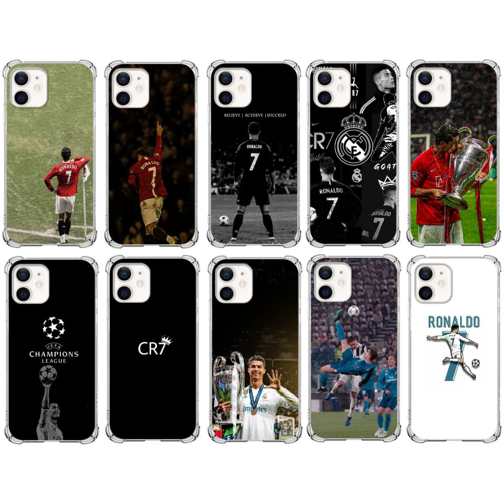 Capa e Capinha CR7: Cristiano Ronaldo no iPhone 11,12,13 Capinha Case TPU