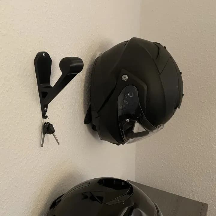 Suporte Para Capacete Personalizado 3D, Honda, Yamaha, CFMoto, Bajaj, Royal Enfield, Ducati, KTM, Kawasaki, Suzuki e BMW