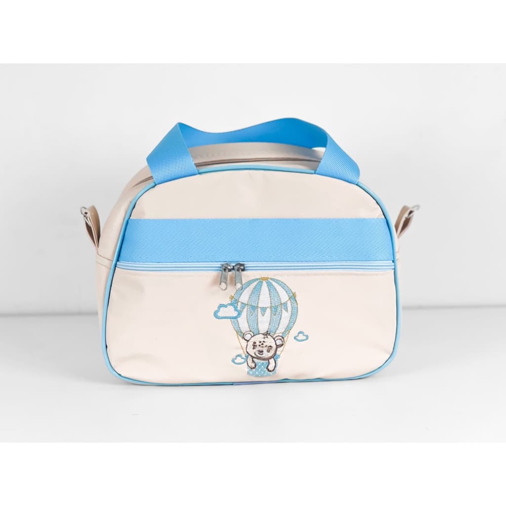 Bolsa Maternidade de Menino Carrinho 3 Peças Luxo Térmica