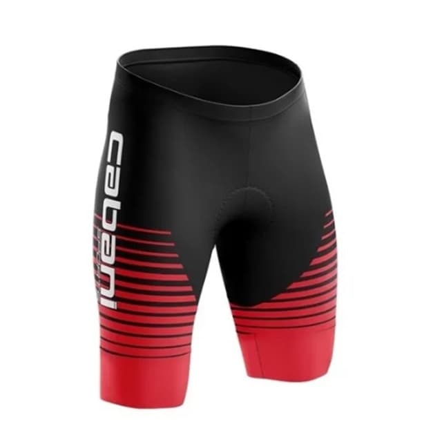 Bermuda Ciclismo Cabani Masculina Red Black