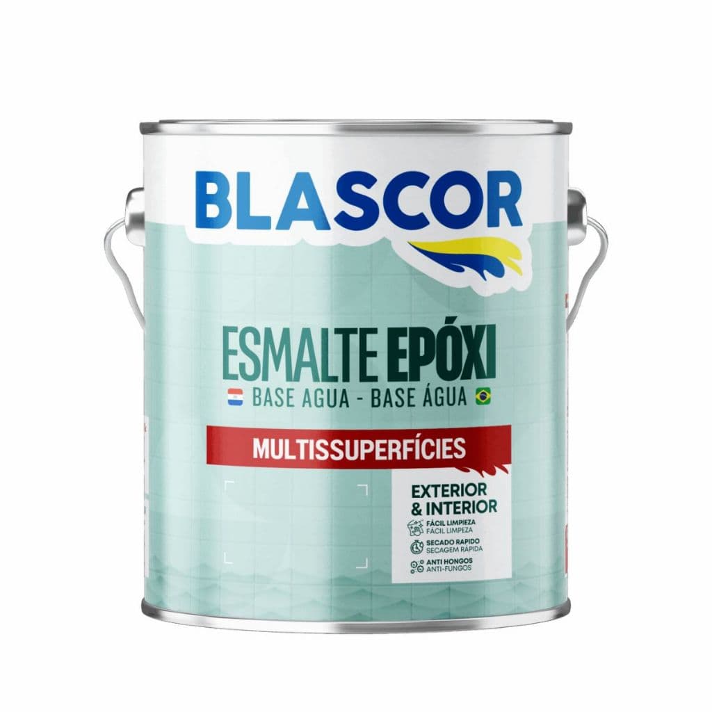 Tinta Epóxi Base Água 3,6L Para Piso Azulejo Alumínio