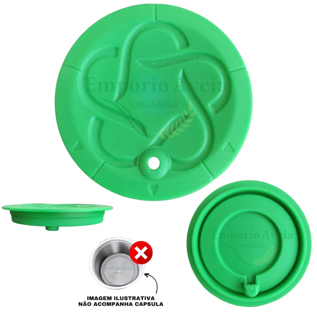 Tampa Silicone Icafilas para Cápsula Reutilizável Dolce Gusto