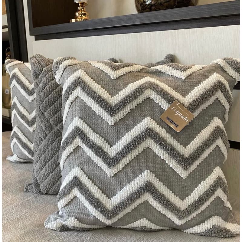 CAPAS DE ALMOFADAS DECORATIVAS LUXO PREMIUM FELPUDA
