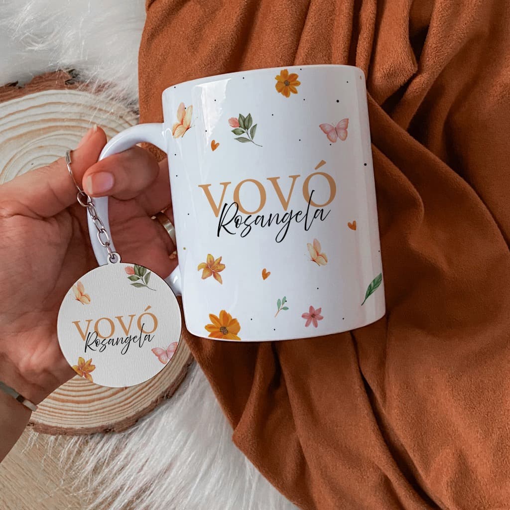 Caneca personalizada para avó/avô, dia dos avós, presente criativo