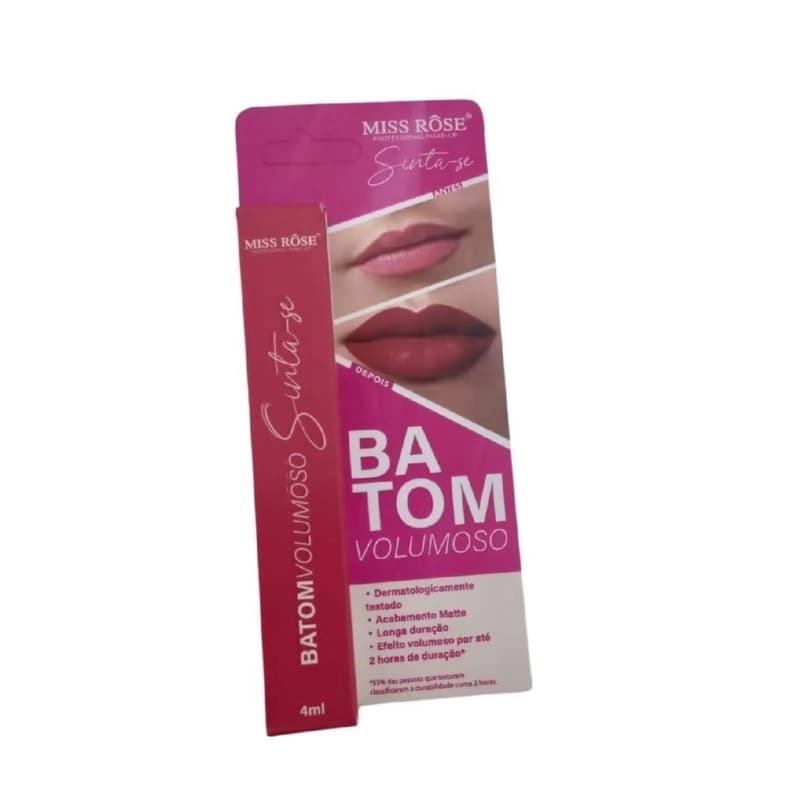 Batom Volumoso Sinta-se Miss Rôse