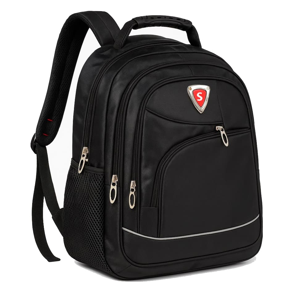 Mochila TS Curva Bolsa Esportiva Reforçada Notebook Escolar Faculdade Ótima