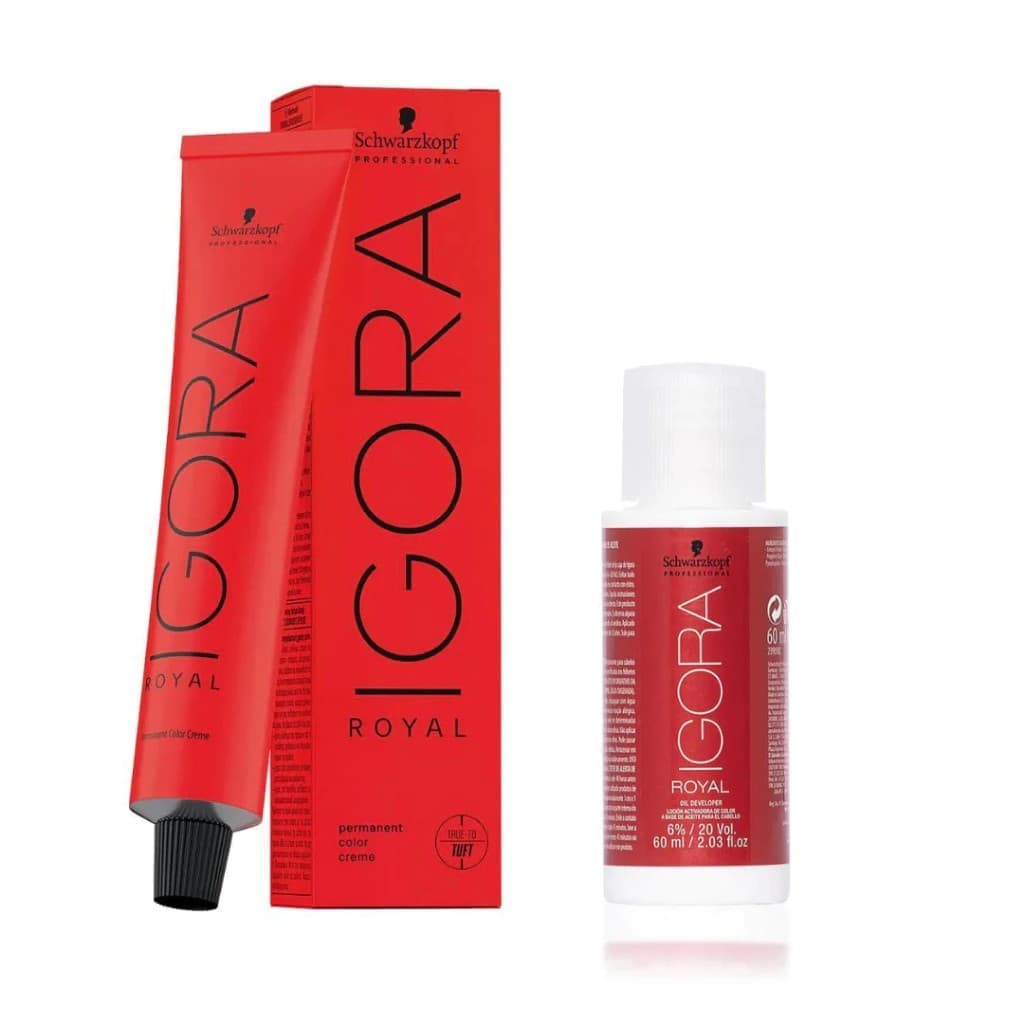 Kit Igora Royal 60g + ox 60ml (escolher Cor No Anúncio) Schwarzkopf Professional