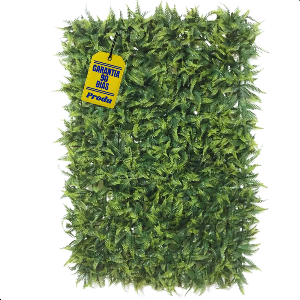 Placa samambaia Artificial jardim vertical parede artificial decorativa 40x60 Folhagens muro Ingles
