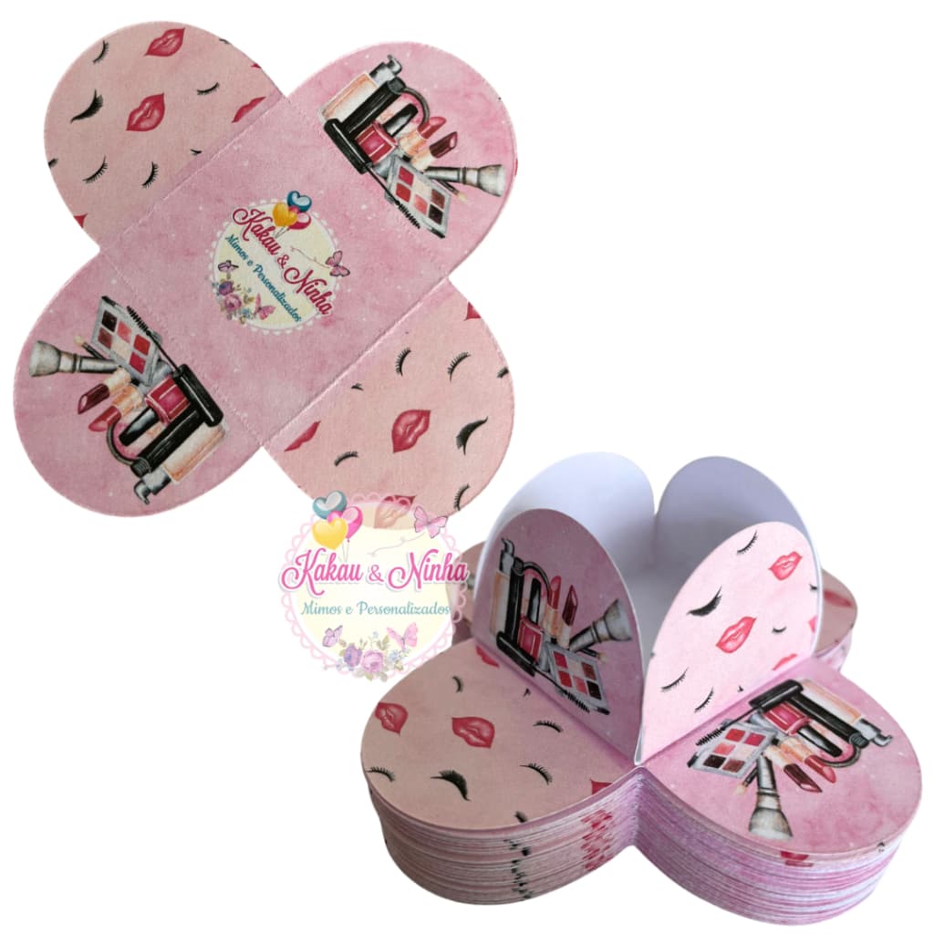 50~300 Forminhas 4 Pétalas Maquiagem Festas Aniversários Forminhas para Doces Confeitaria