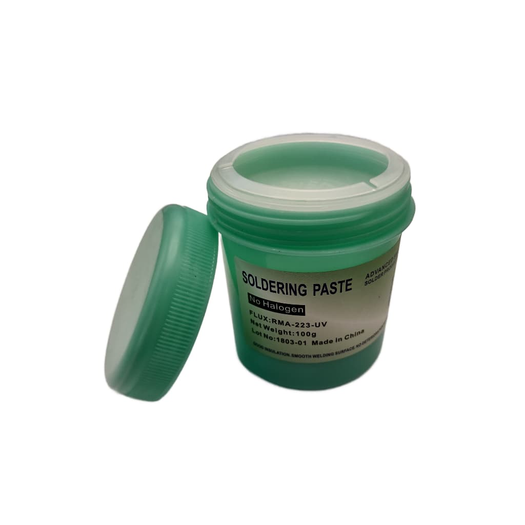 Pasta De Solda Fluxo Para Solda Rma 223 Uv Placas 100g