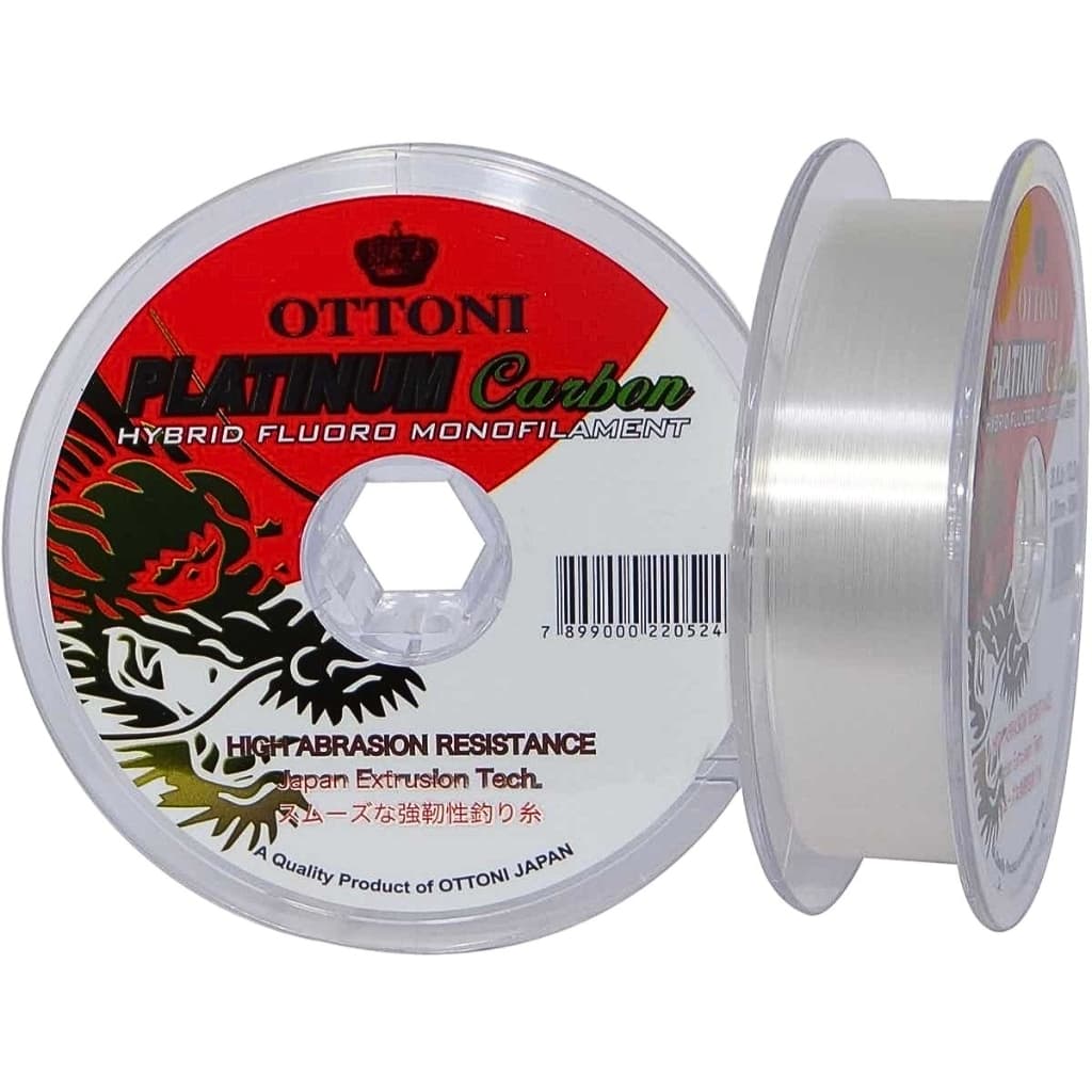 Linha De Pesca Platinum Fluorcarbon Monofilamento Ottoni 100m (Enviamos interligados)