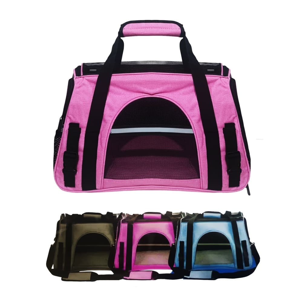 Bolsa Transporte Pet Cachorros e Gatos Passeio Viagem Carro Avião de Até 8kg Conforto e Praticidade