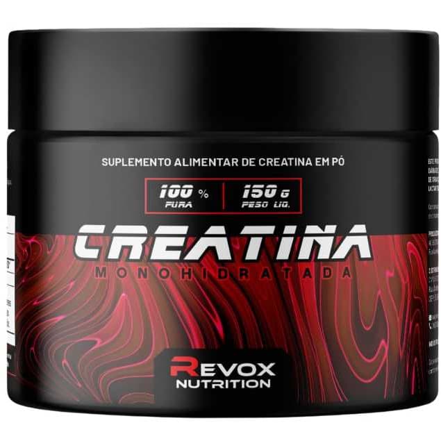 Creatina Revox Nutrition Monohidratada 100% Pura Alta qualidade envio imediato
