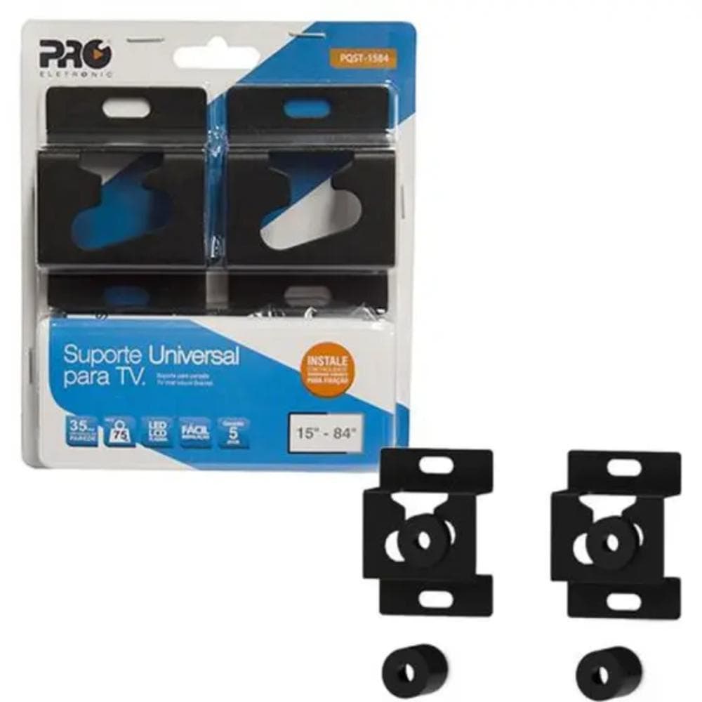 Suporte Universal FIxo Proeletronic 15 a 100 Pol 10 Unidades